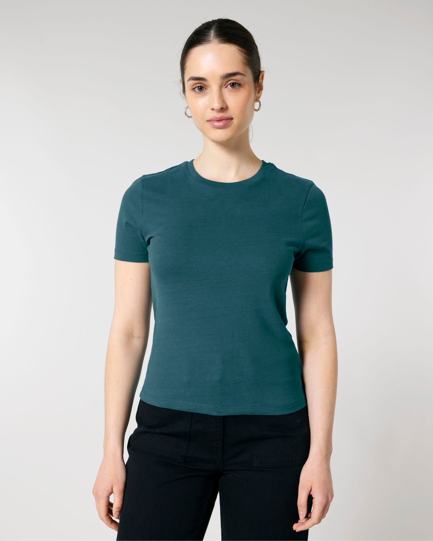 Camiseta Ajustada Orgánica para Mujer - 180 GSM | Stella Ella STTW174