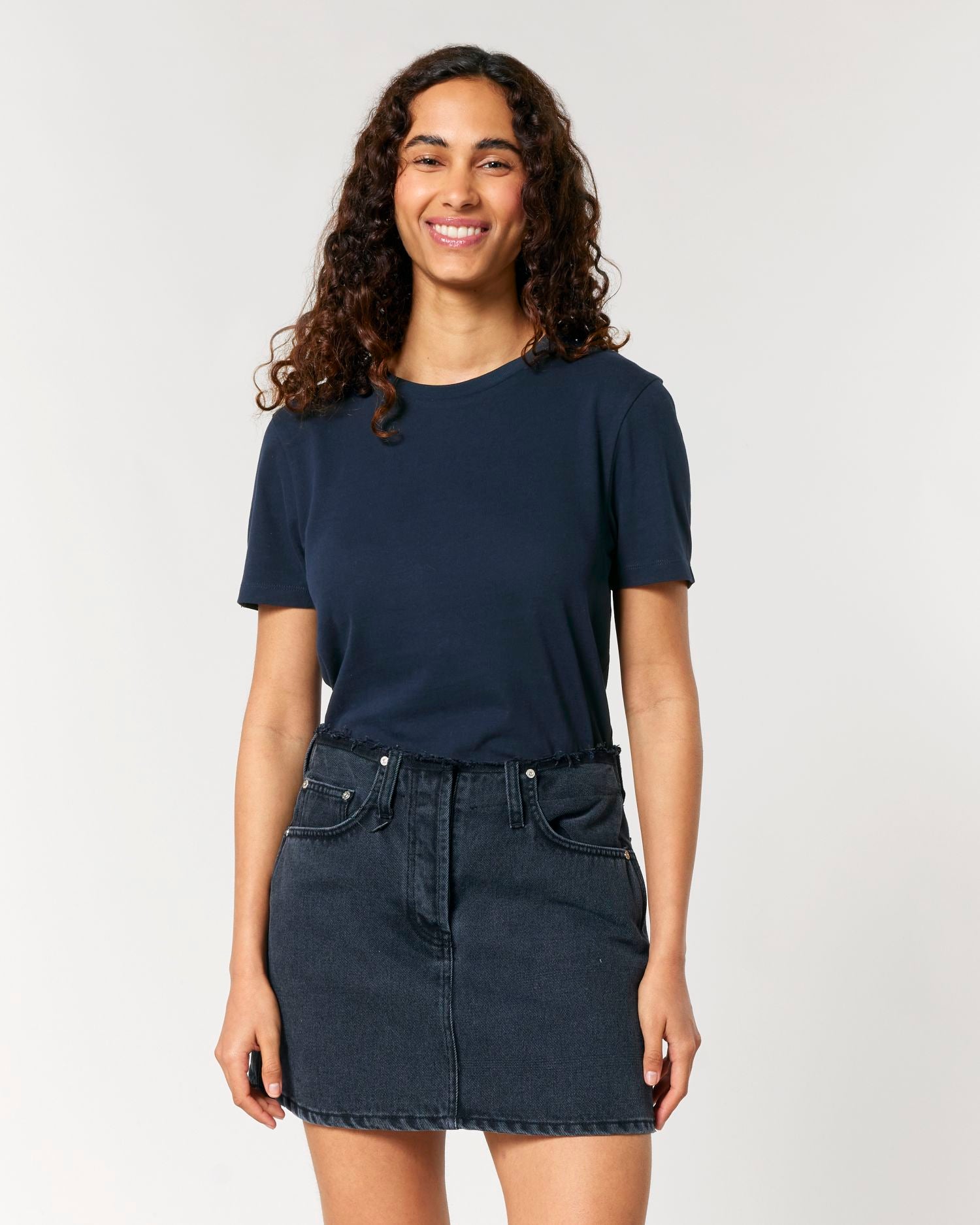 Camiseta Ajustada Orgánica para Mujer - 180 GSM | Stella Ella STTW174