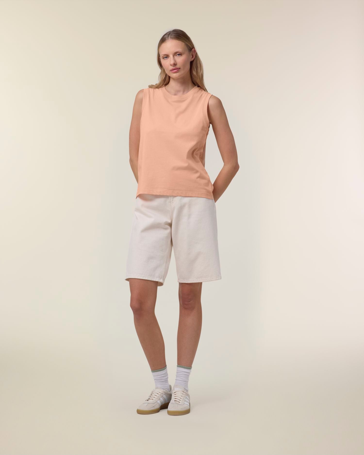 Camiseta sin mangas para mujer - 155 GSM | Stella Mia STTW962