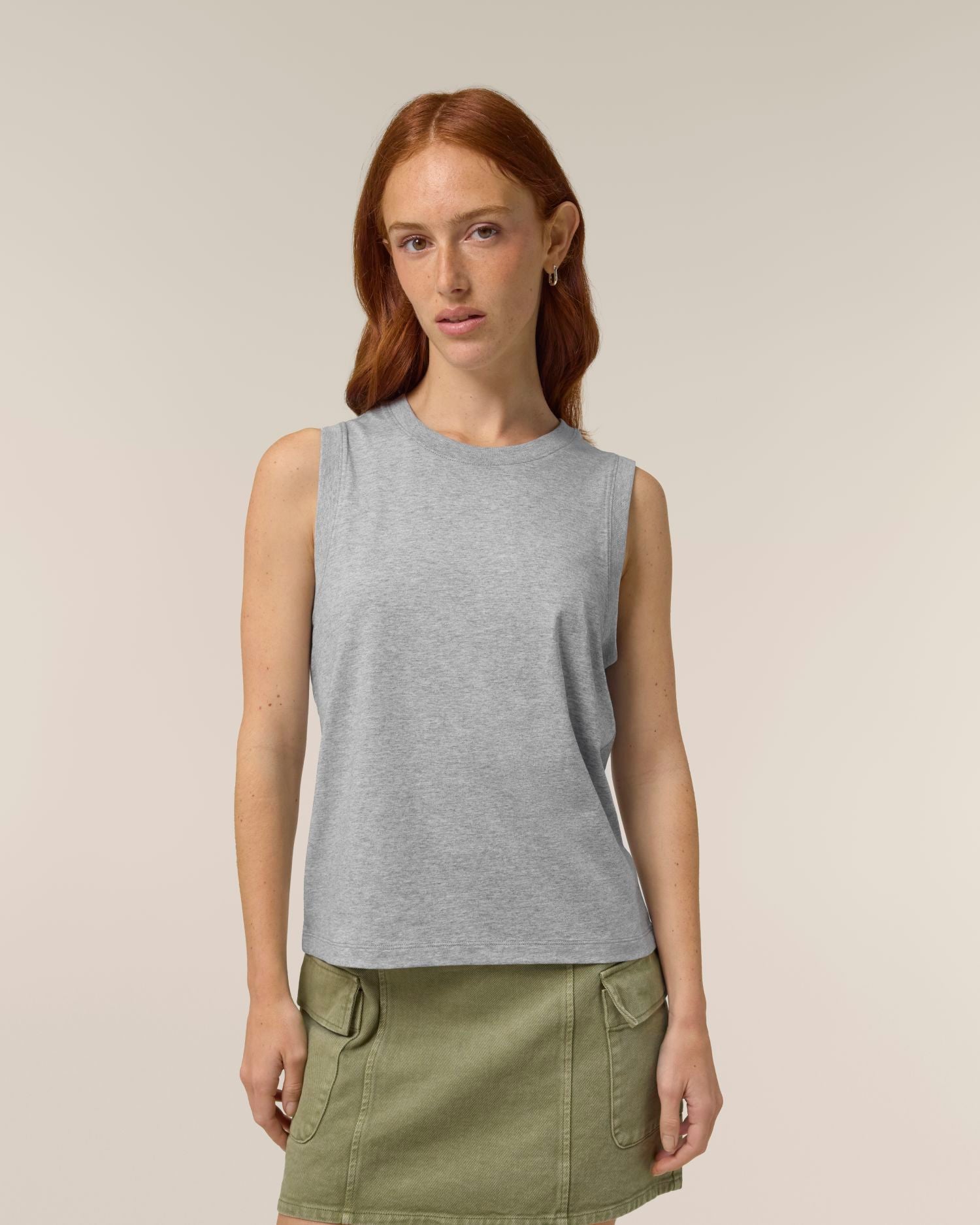 Camiseta sin mangas para mujer - 155 GSM | Stella Mia STTW962