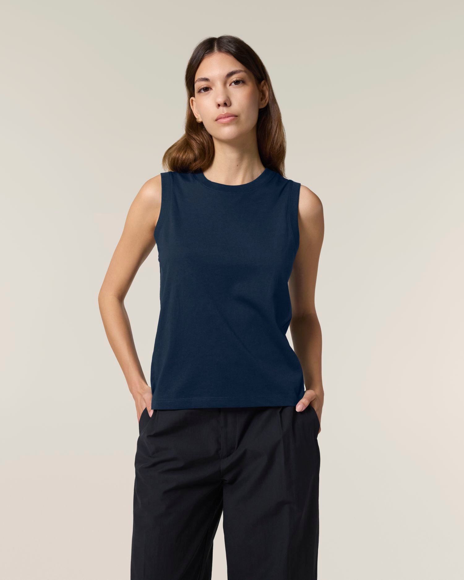 Camiseta sin mangas para mujer - 155 GSM | Stella Mia STTW962