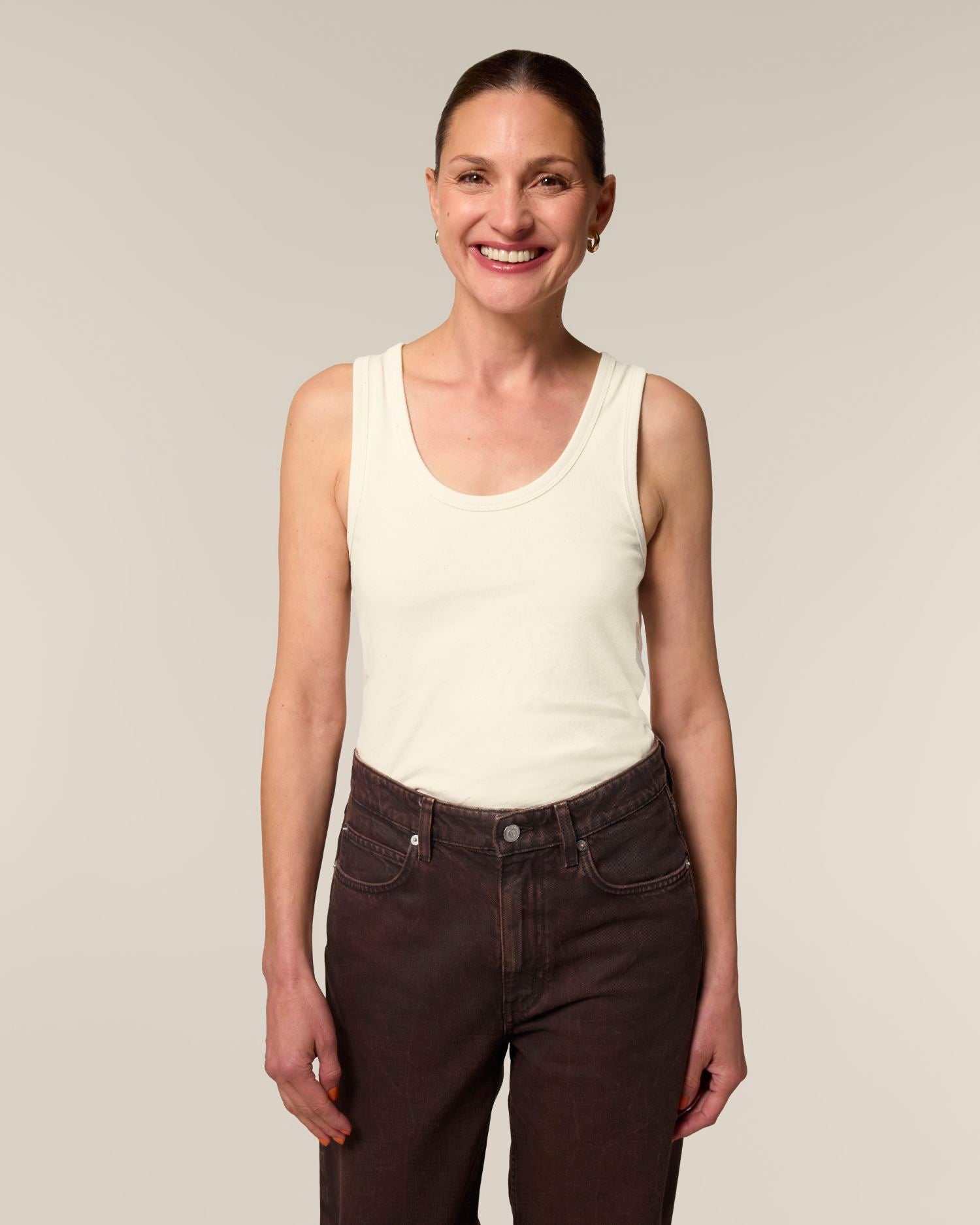 Camiseta de Tirantes Ajustada para Mujer - 180 GSM | Stella Ava STTW963