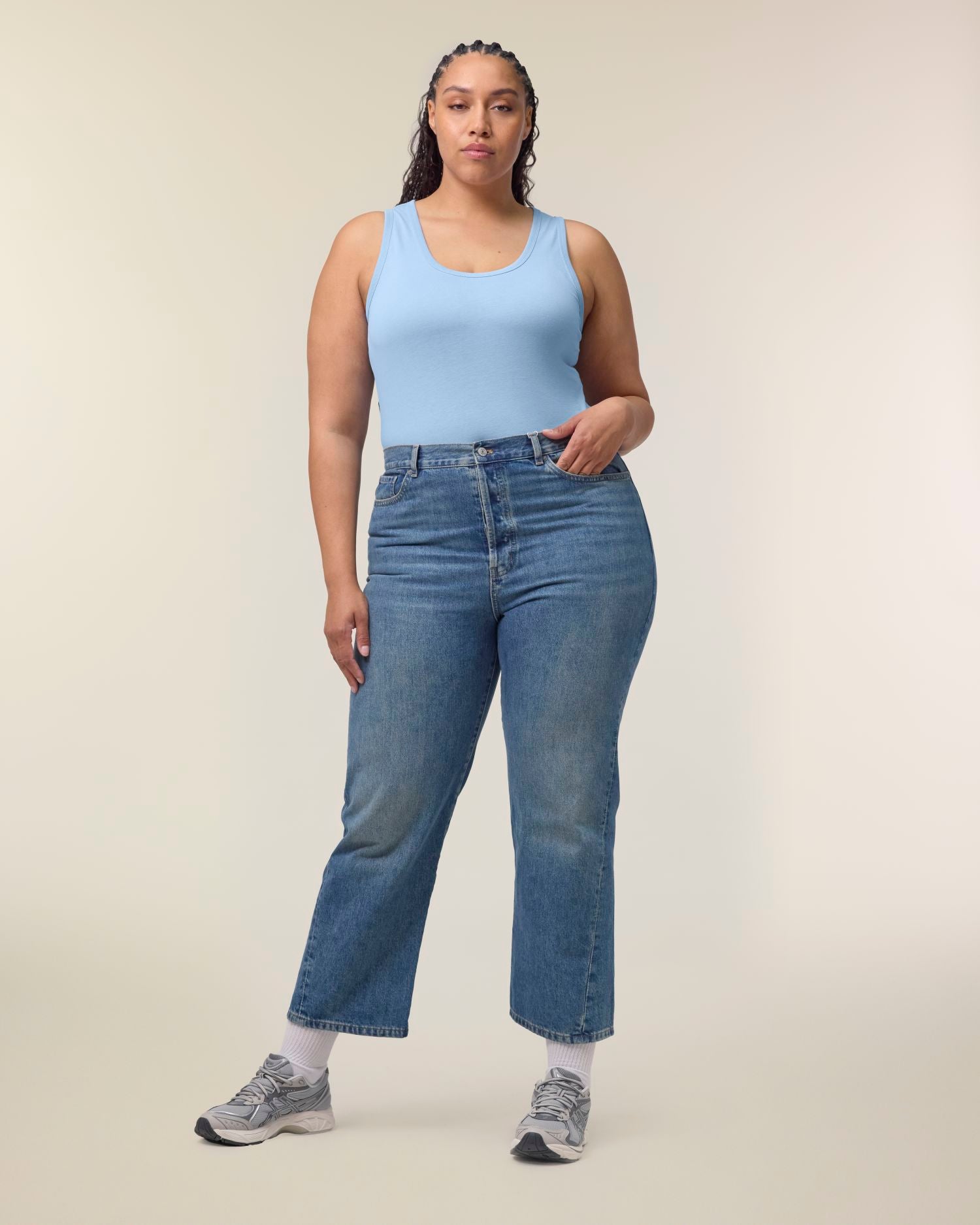 Camiseta de Tirantes Ajustada para Mujer - 180 GSM | Stella Ava STTW963