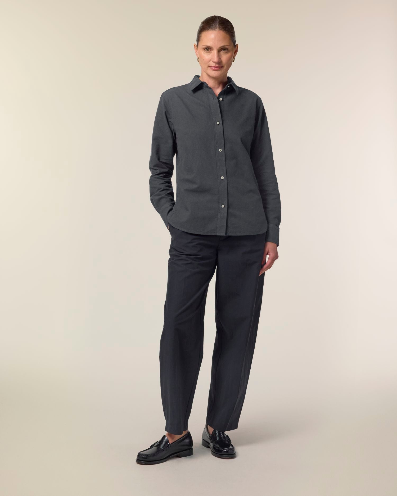 Dames Oxford Shirt - 190 GSM | Stella Oxford Shirt STWW971