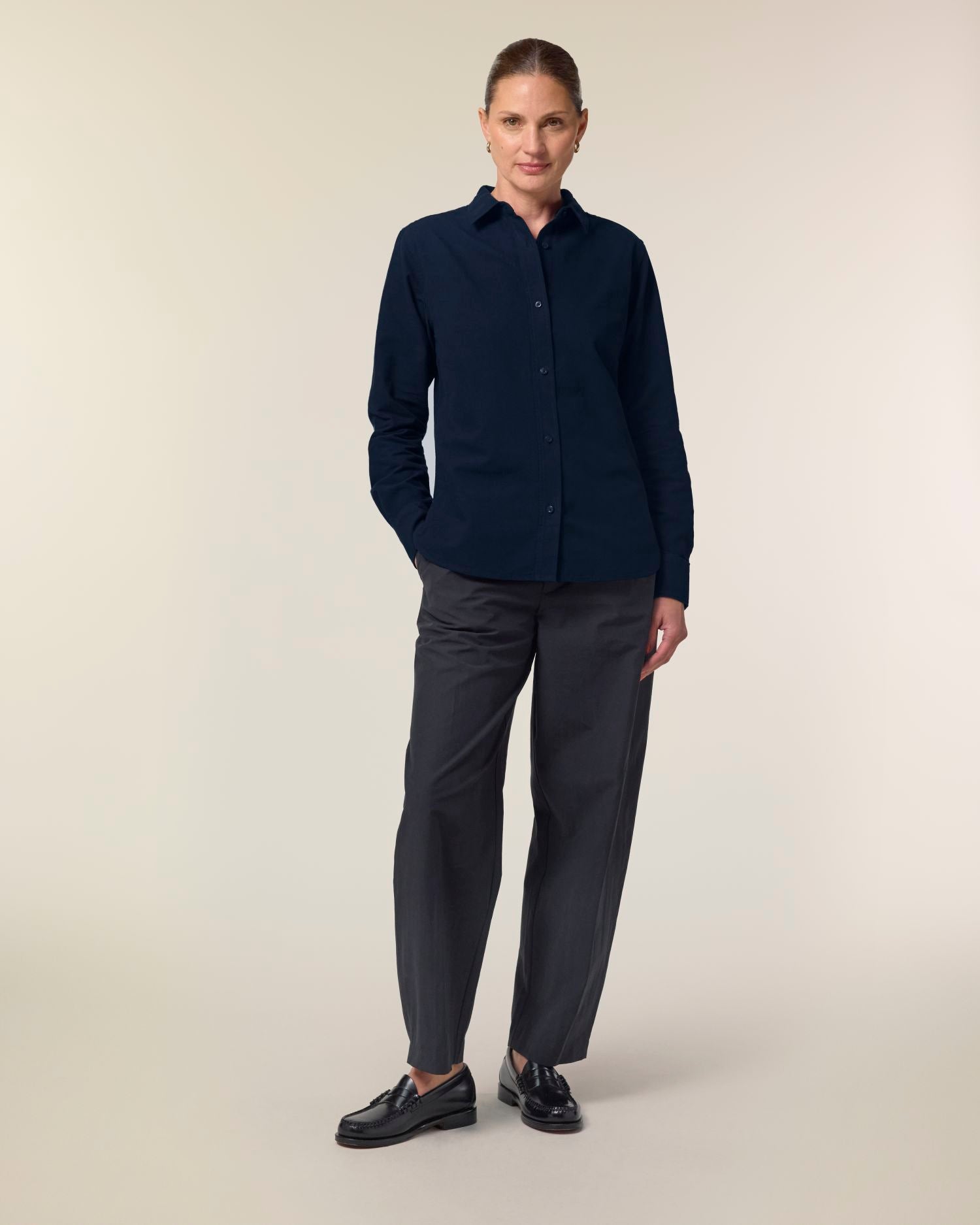Dames Oxford Shirt - 190 GSM | Stella Oxford Shirt STWW971