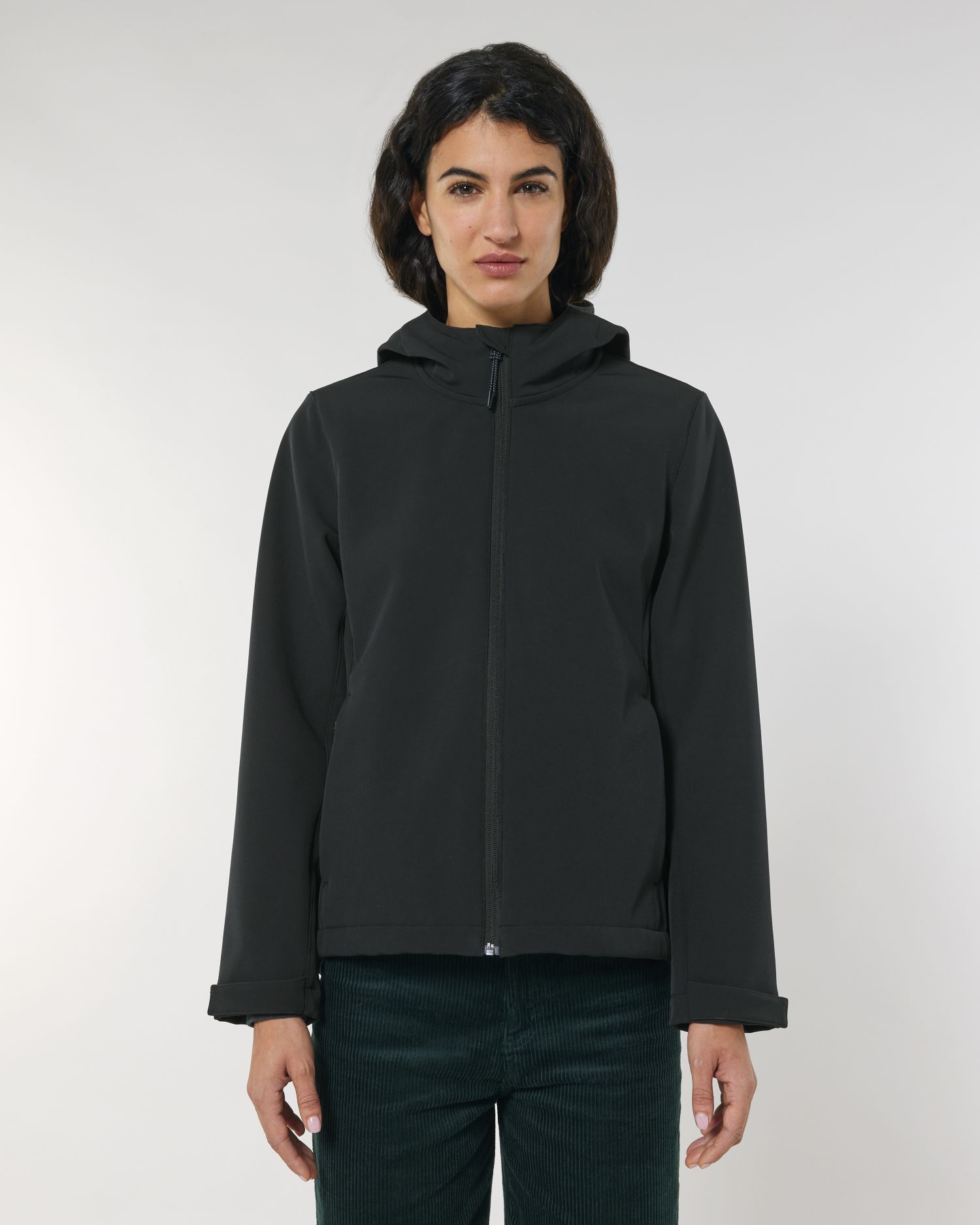 Dames Waterafstotende Softshell Jas met Capuchon - 342 GSM | Stella Discoverer STJW159
