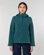 Dames Waterafstotende Softshell Jas met Capuchon - 342 GSM | Stella Discoverer STJW159