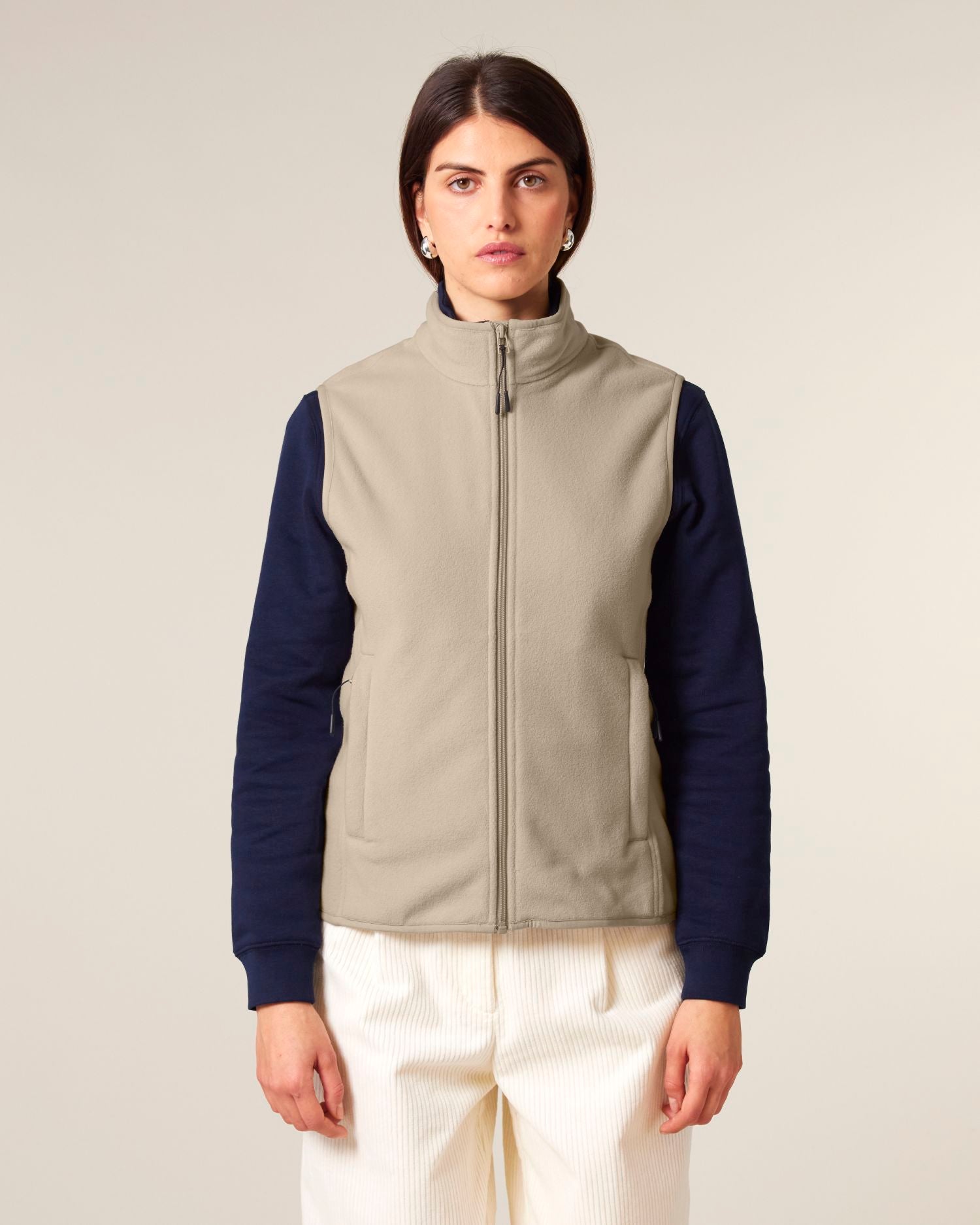 Veste sans manches en polaire recyclée pour femmes - 300 GSM | Stella Quester STJW241