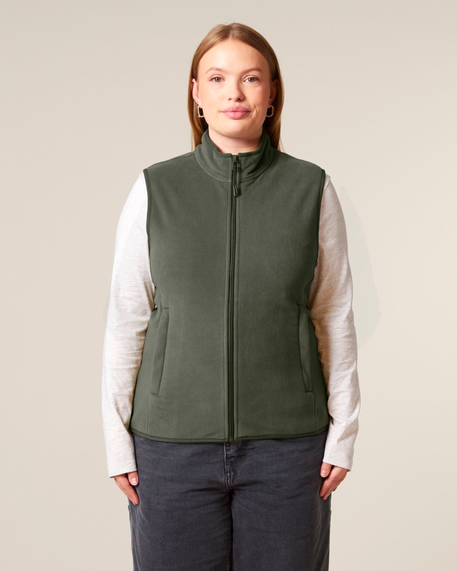Veste sans manches en polaire recyclée pour femmes - 300 GSM | Stella Quester STJW241