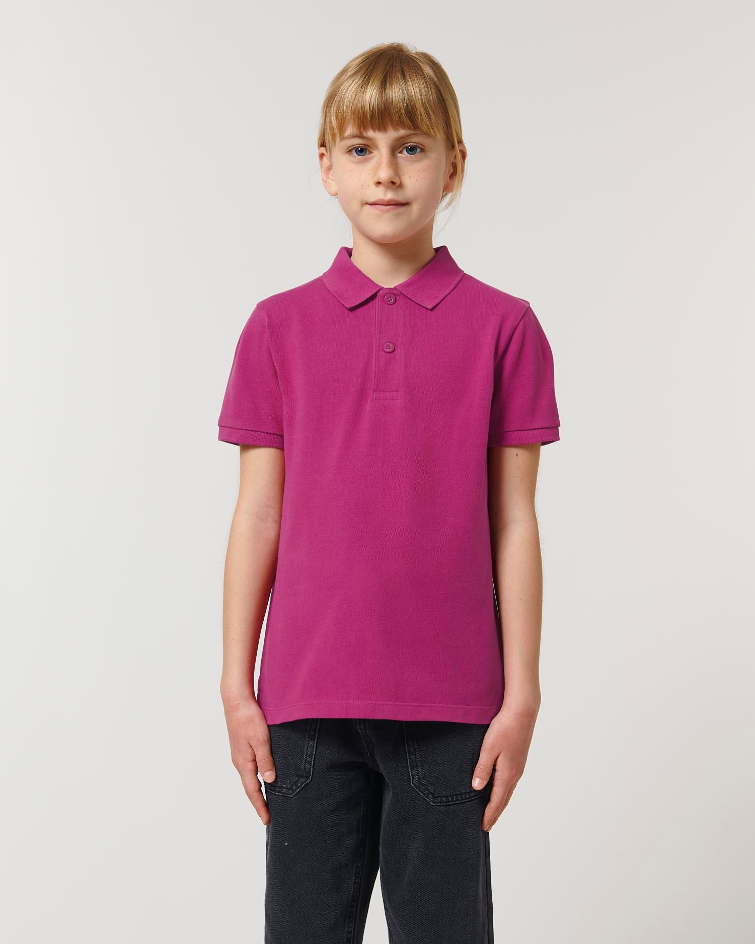 Polo Classique Enfant en Coton Bio - 220 g/m² | Mini Sprinter STPK908