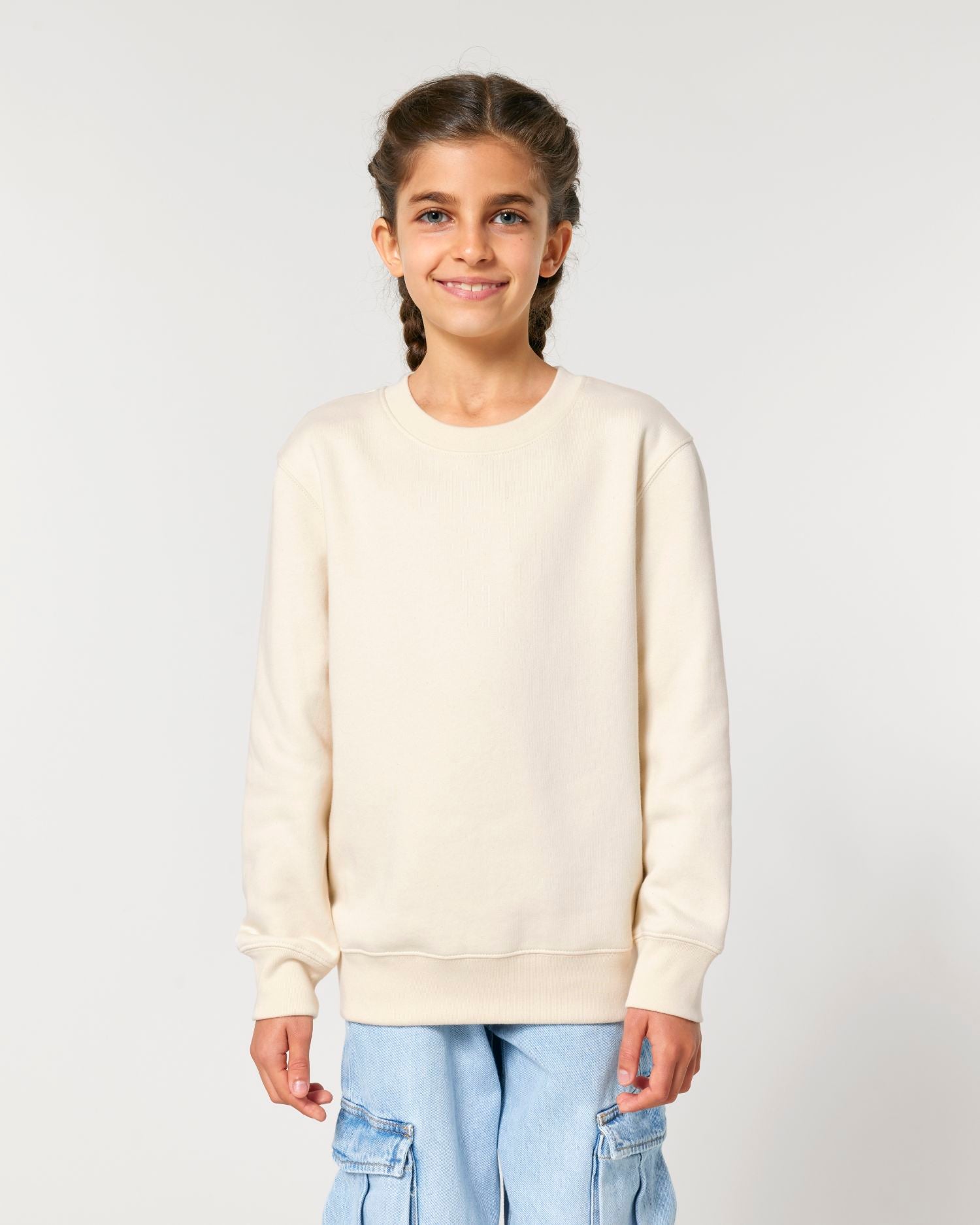 Sweatshirt Enfant Col Rond Bio - 300 GSM | Mini Changer 2.0 STSK181