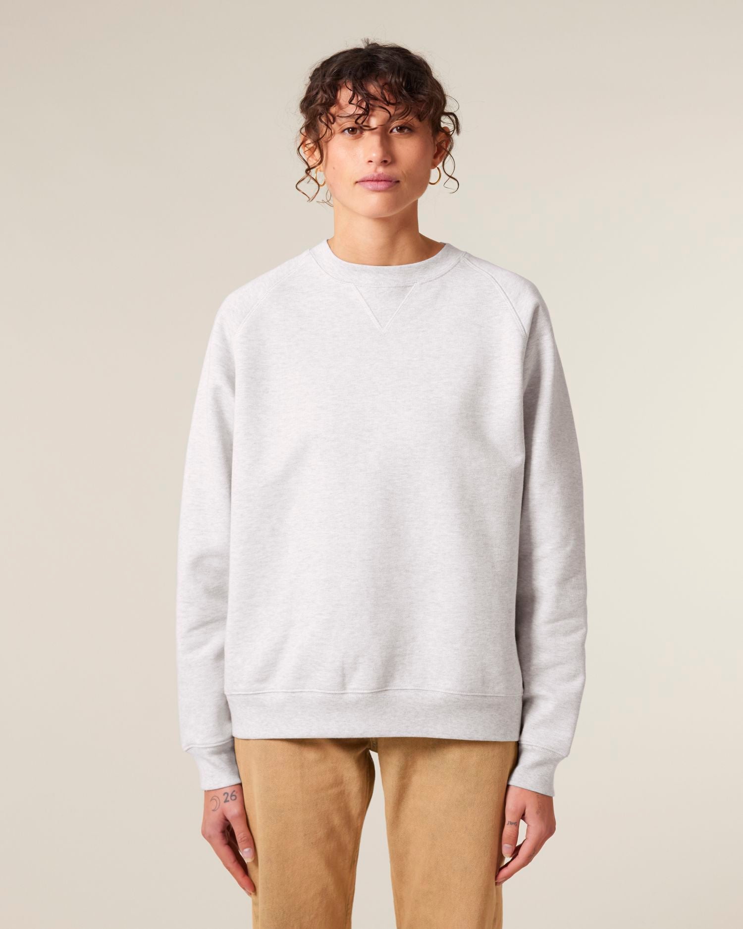 Unisex-Sweatshirt aus Bio-Baumwolle mit entspanntem Raglan-Schnitt - 400 GSM | Knoxer STSU201