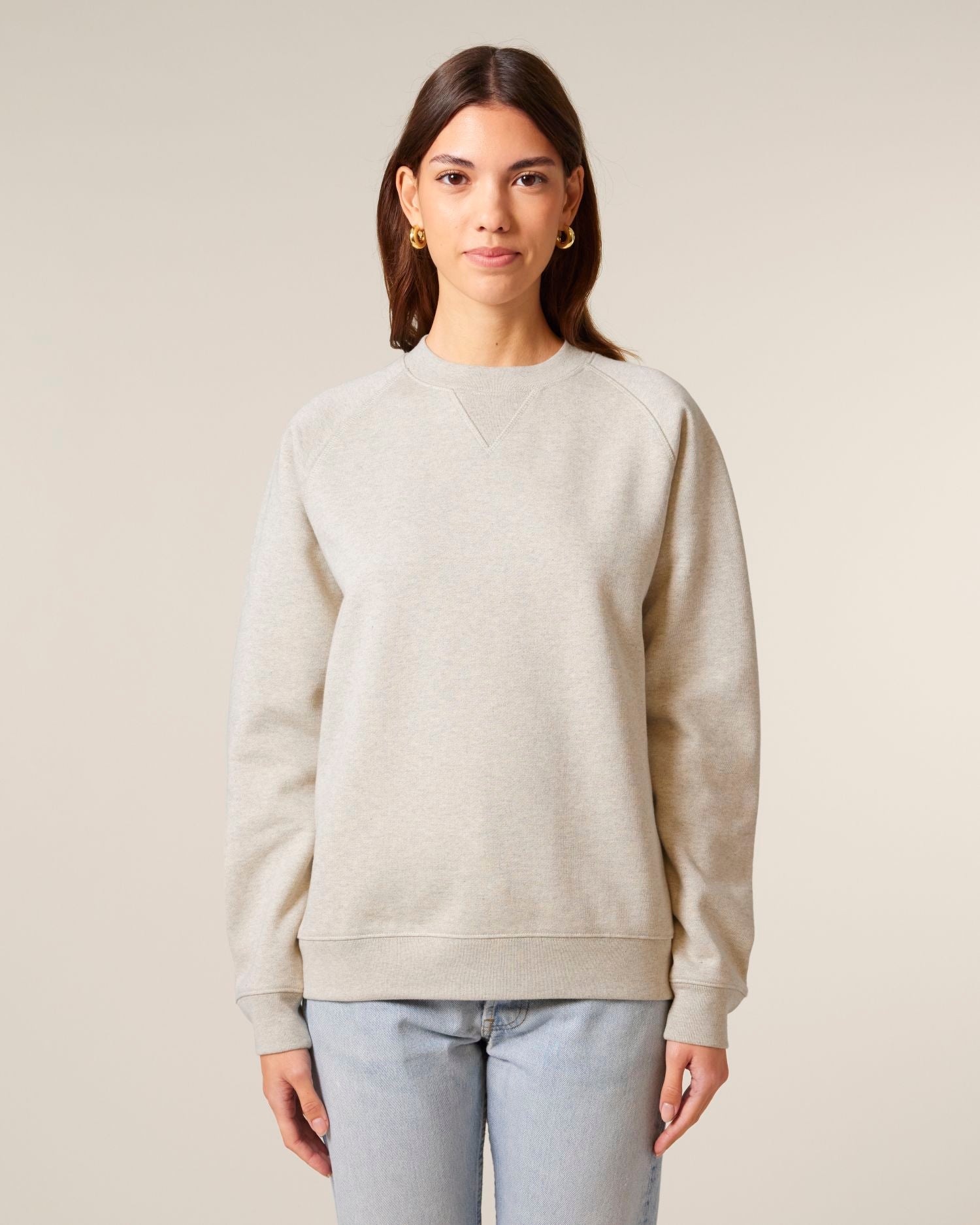 Unisex-Sweatshirt aus Bio-Baumwolle mit entspanntem Raglan-Schnitt - 400 GSM | Knoxer STSU201
