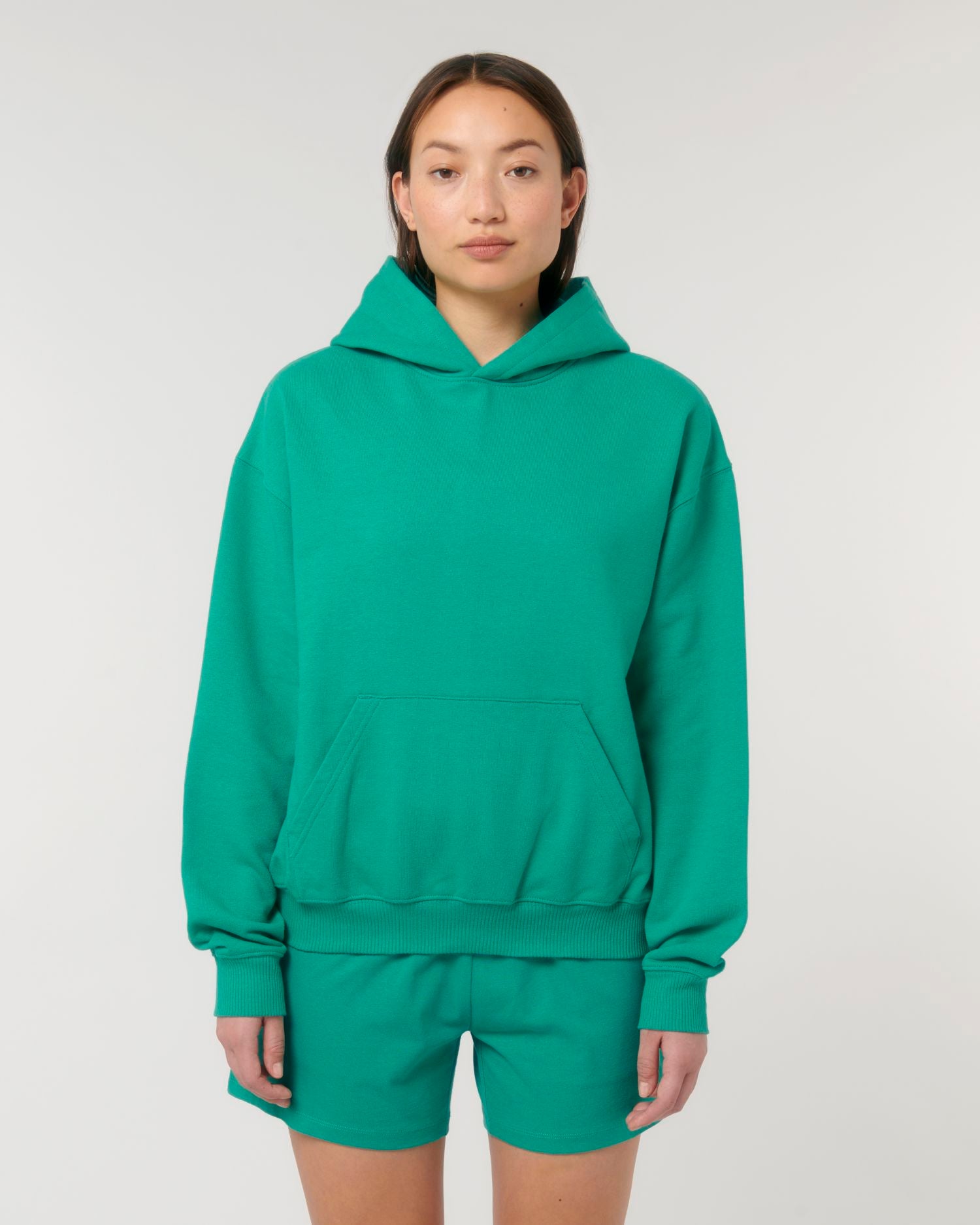 Sudadera con capucha unisex orgánica Boxy Dry-Feel - 400 g/m² | Cooper Dry STSU797