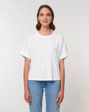 Dames Oversized T-shirt met Opgerolde Mouwen - 155 g/m² | Stella Collider T-shirt STTW089
