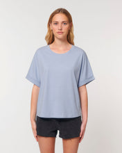 Dames Oversized T-shirt met Opgerolde Mouwen - 155 g/m² | Stella Collider T-shirt STTW089