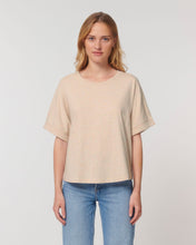 Dames Oversized T-shirt met Opgerolde Mouwen - 155 g/m² | Stella Collider T-shirt STTW089