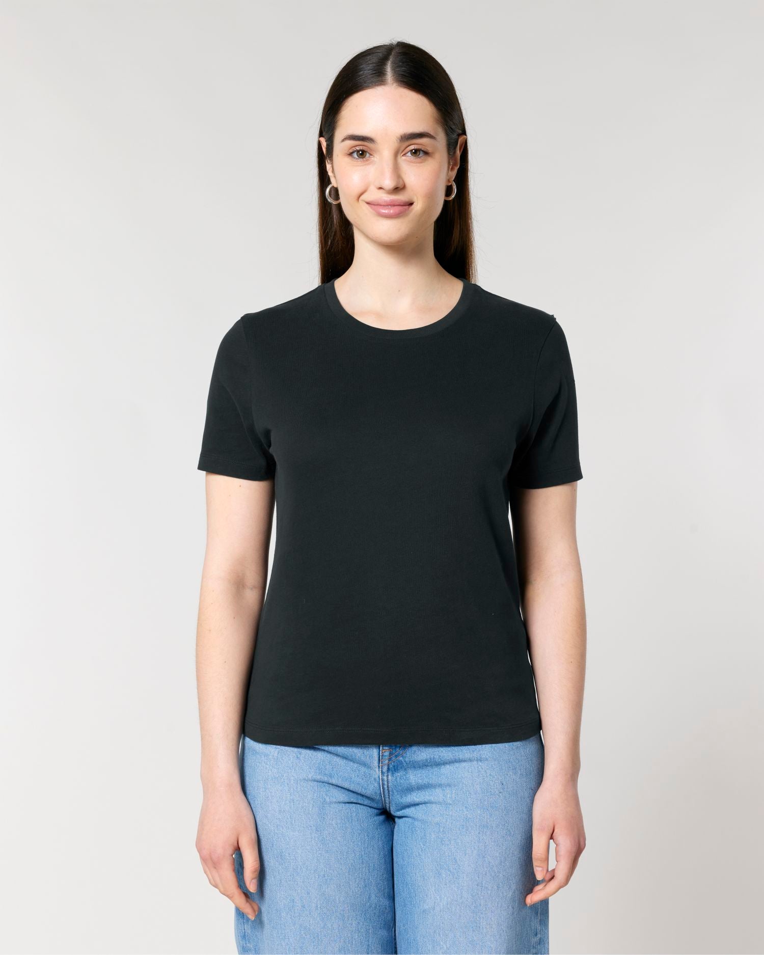 Camiseta Ajustada Orgánica para Mujer - 180 GSM | Stella Ella STTW174