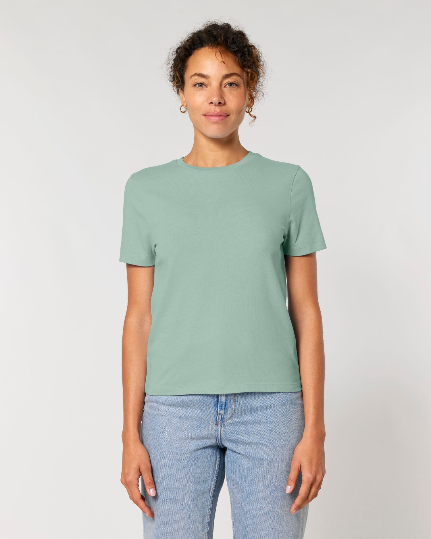 Camiseta Ajustada Orgánica para Mujer - 180 GSM | Stella Ella STTW174