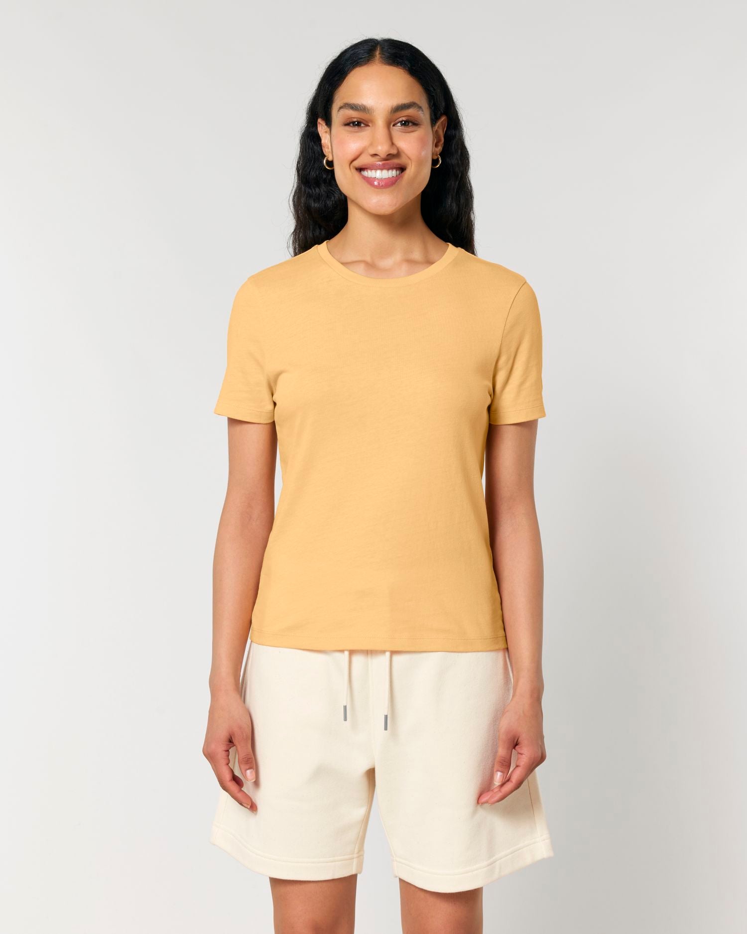 Camiseta Ajustada Orgánica para Mujer - 180 GSM | Stella Ella STTW174