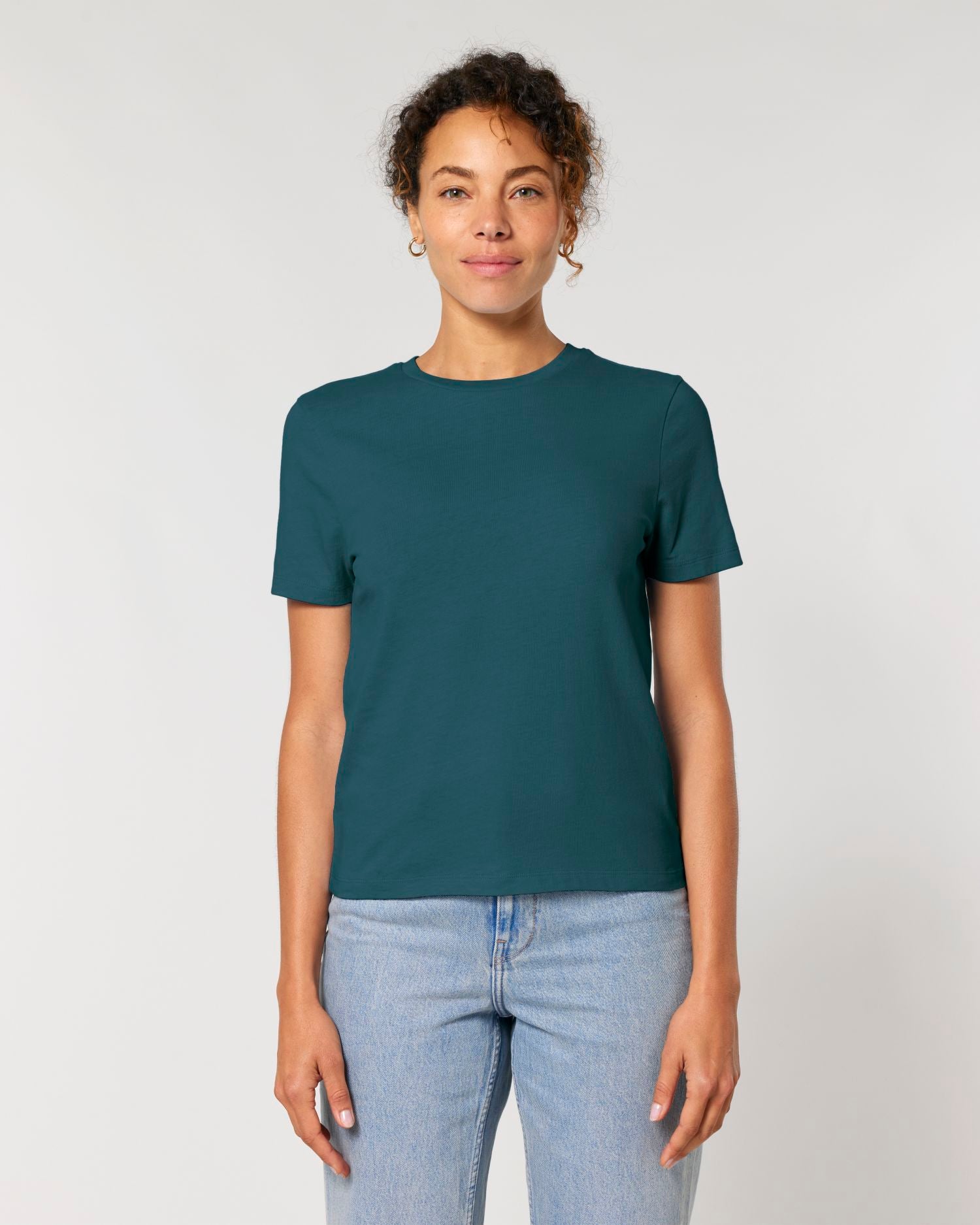 Camiseta Ajustada Orgánica para Mujer - 180 GSM | Stella Ella STTW174