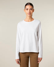 Dames biologisch lang mouw T-shirt - 180 GSM | Stella Muser Long Sleeve STTW219