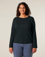 Dames biologisch lang mouw T-shirt - 180 GSM | Stella Muser Long Sleeve STTW219