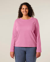 Dames biologisch lang mouw T-shirt - 180 GSM | Stella Muser Long Sleeve STTW219
