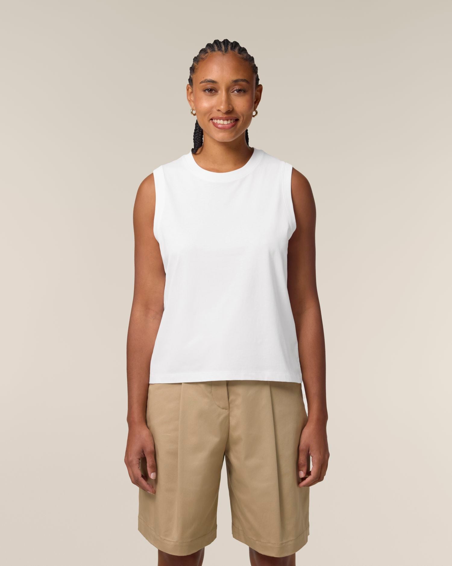 Camiseta sin mangas para mujer - 155 GSM | Stella Mia STTW962