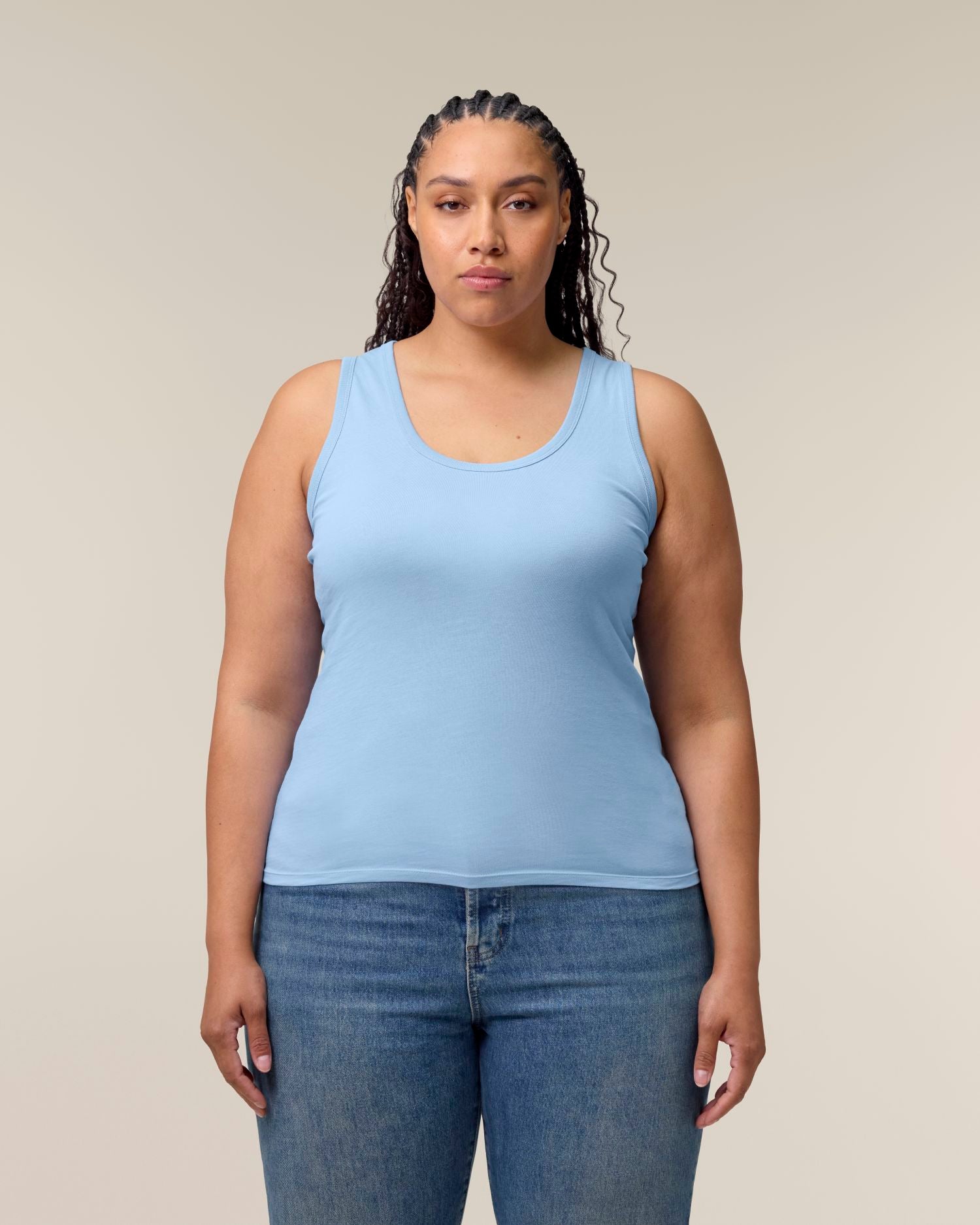 Camiseta de Tirantes Ajustada para Mujer - 180 GSM | Stella Ava STTW963