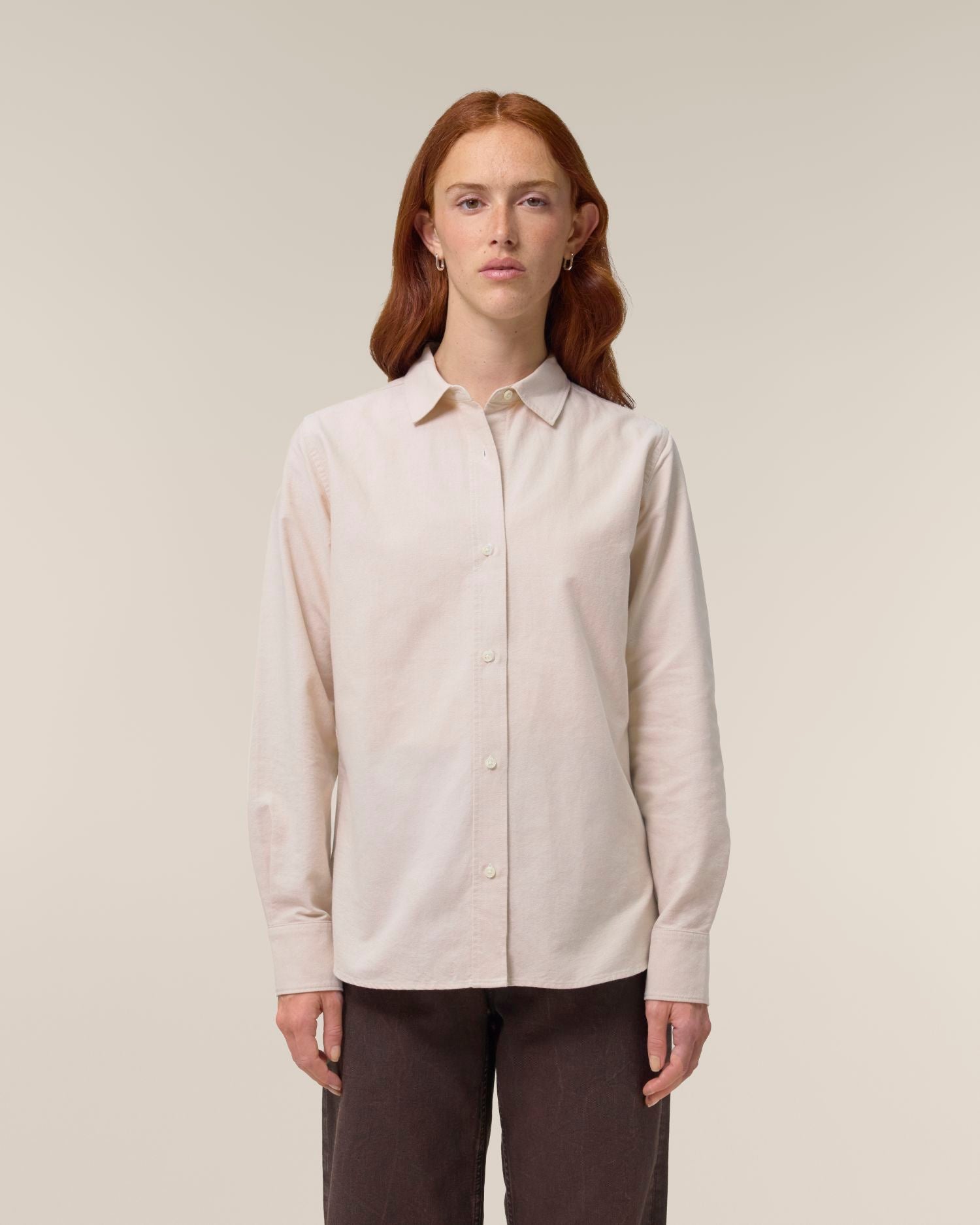 Dames Oxford Shirt - 190 GSM | Stella Oxford Shirt STWW971