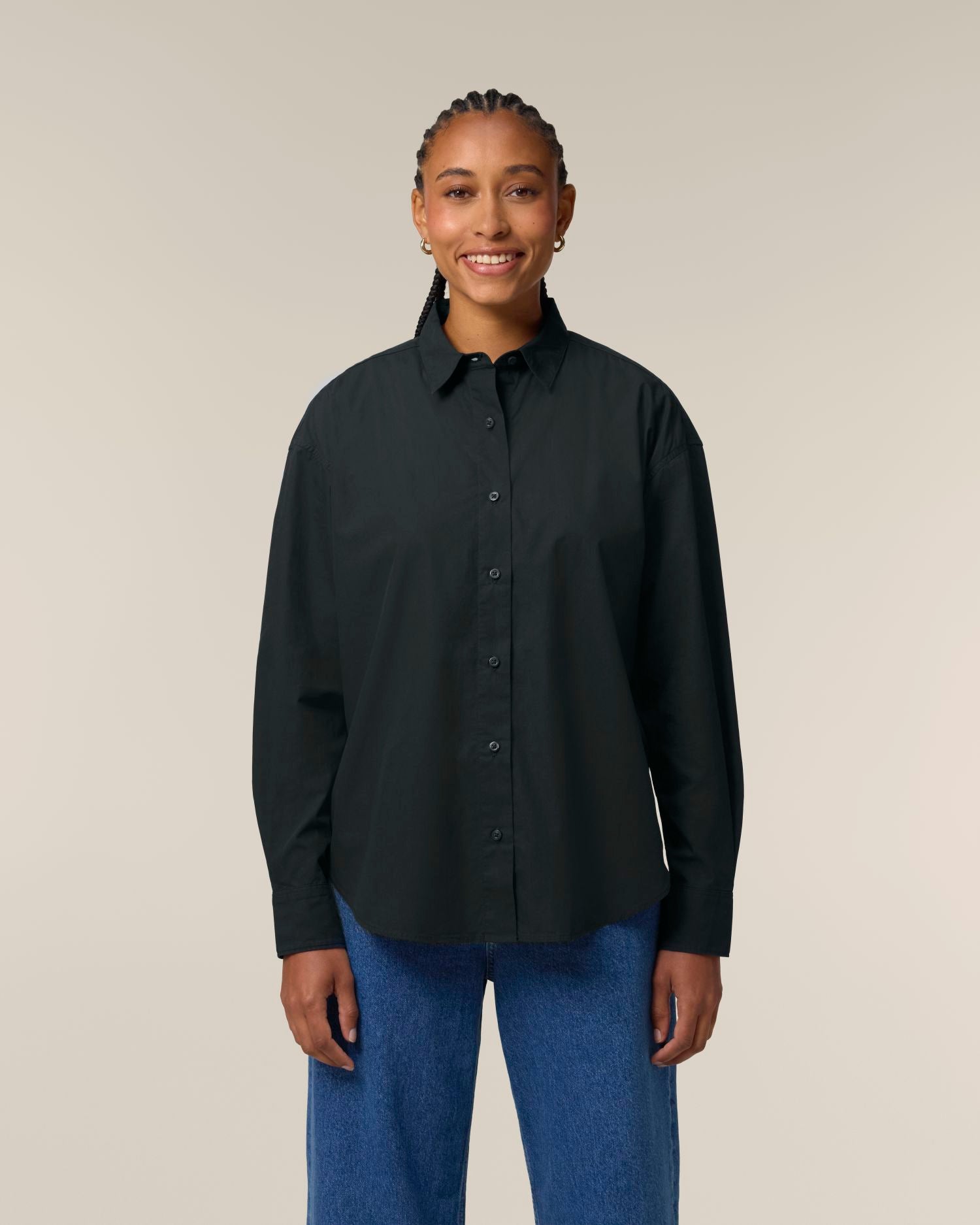 Dames Relaxed Poplin Shirt - 130 GSM | Stella Styler Shirt STWW973