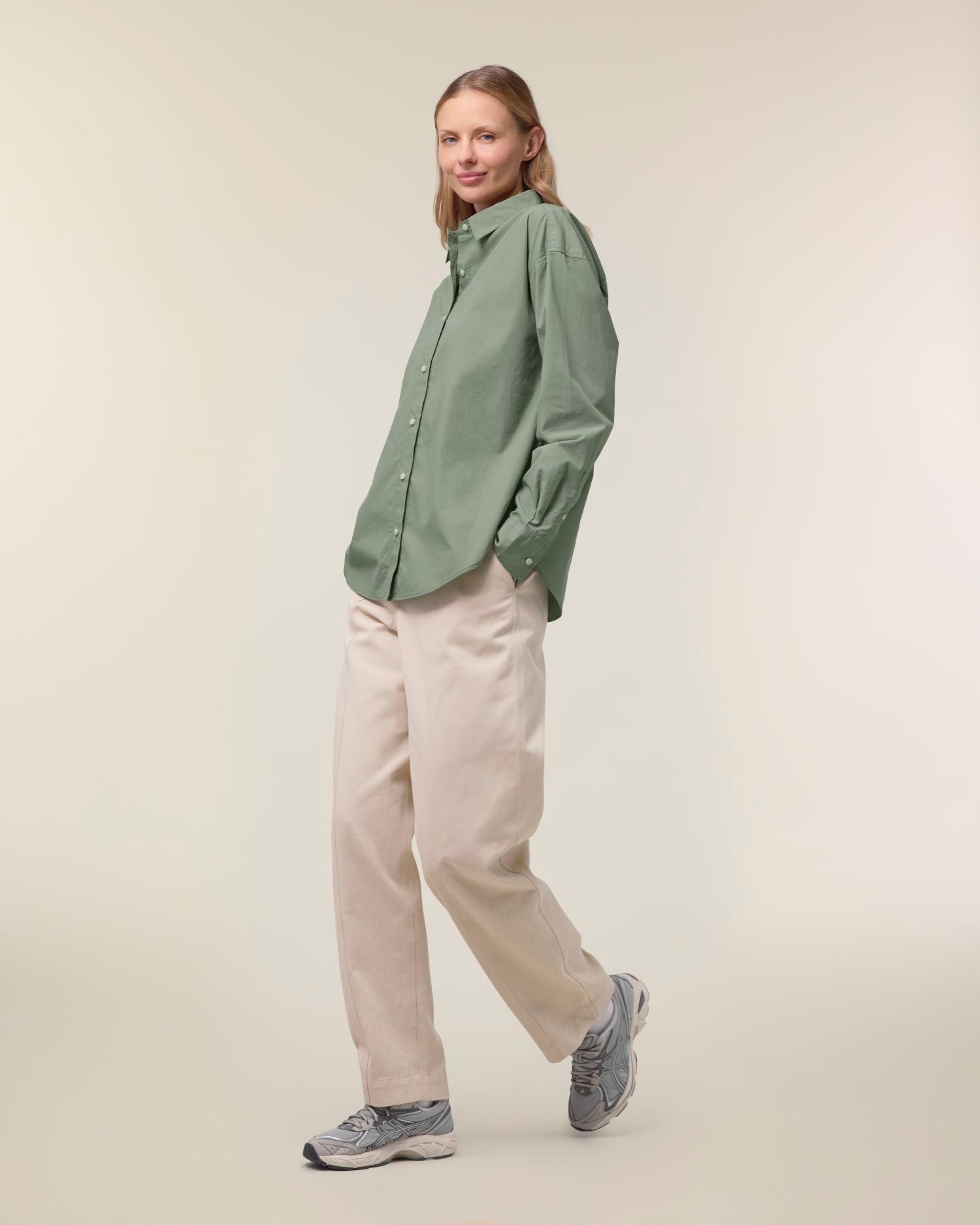 Dames Relaxed Poplin Shirt - 130 GSM | Stella Styler Shirt STWW973