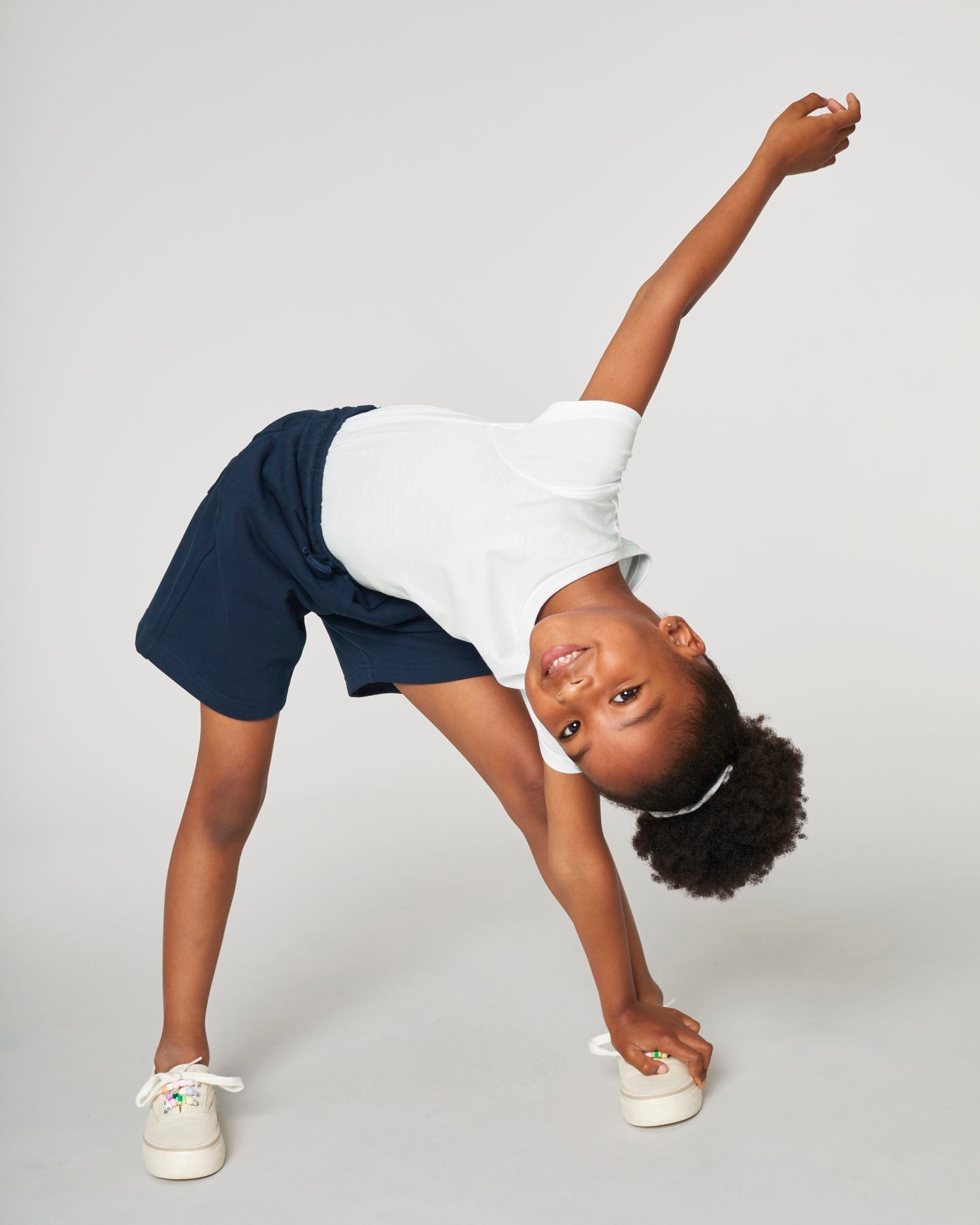 Pantalones cortos tipo jogging orgánicos para niños | Pantalón corto de jogging Mini Bolter STBK102