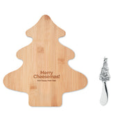 Cheese Board Set In Bamboo | TREECHESSE - CX1477