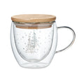 Doppelwandiger Becher aus Borosilikatglas | SIAN - CX1524