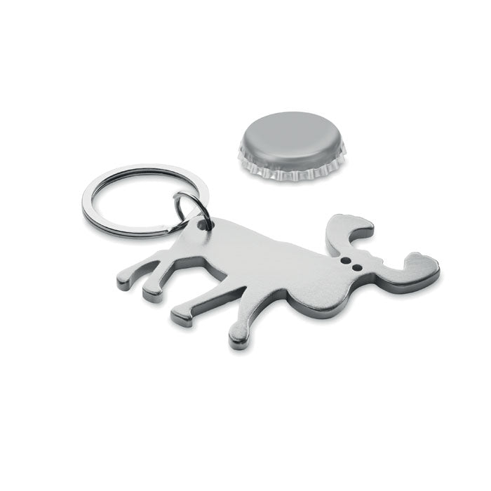 Recycled Aluminium Key Ring | BOTTLE POPPER - CX1549