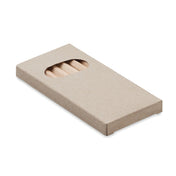 Colored Pencils 6-Piece Wooden Set | ABIGAIL KC2478