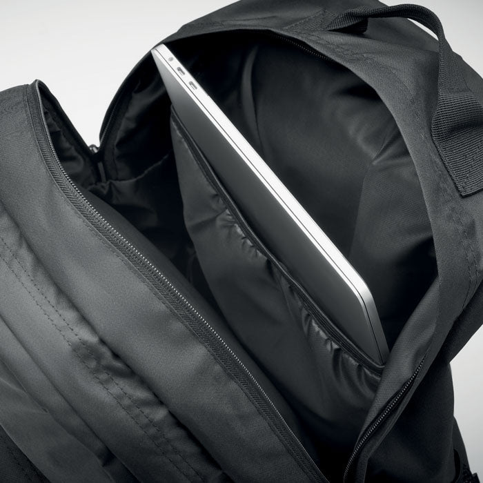mochila del ordenador portátil de 300d Rpet | MOCHILA VALLE - MO2050