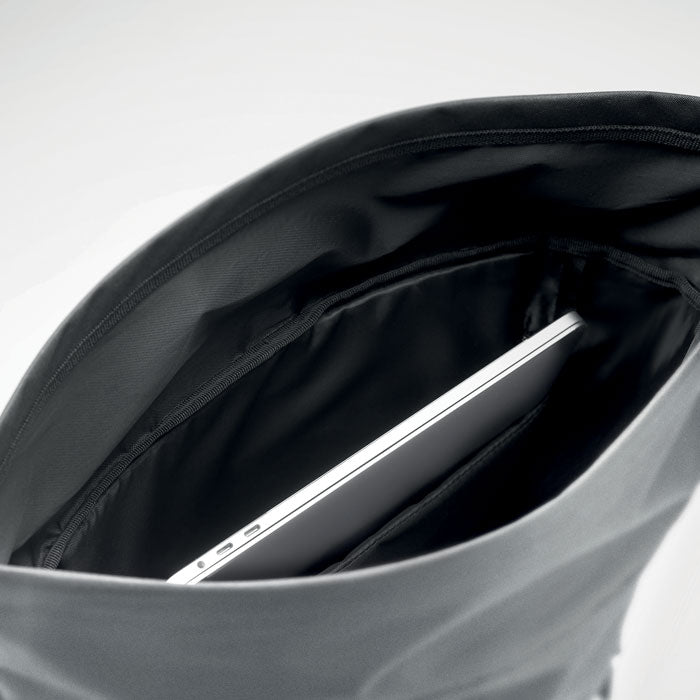 Mochila Reflectante con Tapa Enrollable | BRIGHT ROLLPACK - MO2056