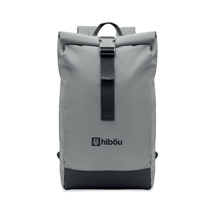 Mochila Reflectante con Tapa Enrollable | BRIGHT ROLLPACK - MO2056
