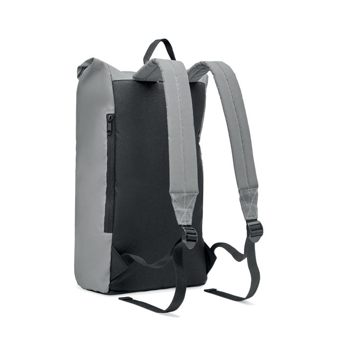 Mochila Reflectante con Tapa Enrollable | BRIGHT ROLLPACK - MO2056