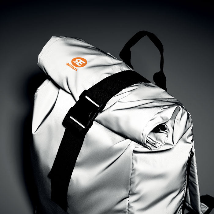 Mochila Reflectante con Tapa Enrollable | BRIGHT ROLLPACK - MO2056