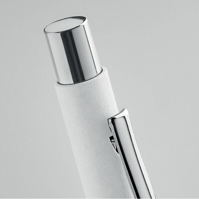 Recycled Paper Push Ball Pen | OLYMPIA - MO2067