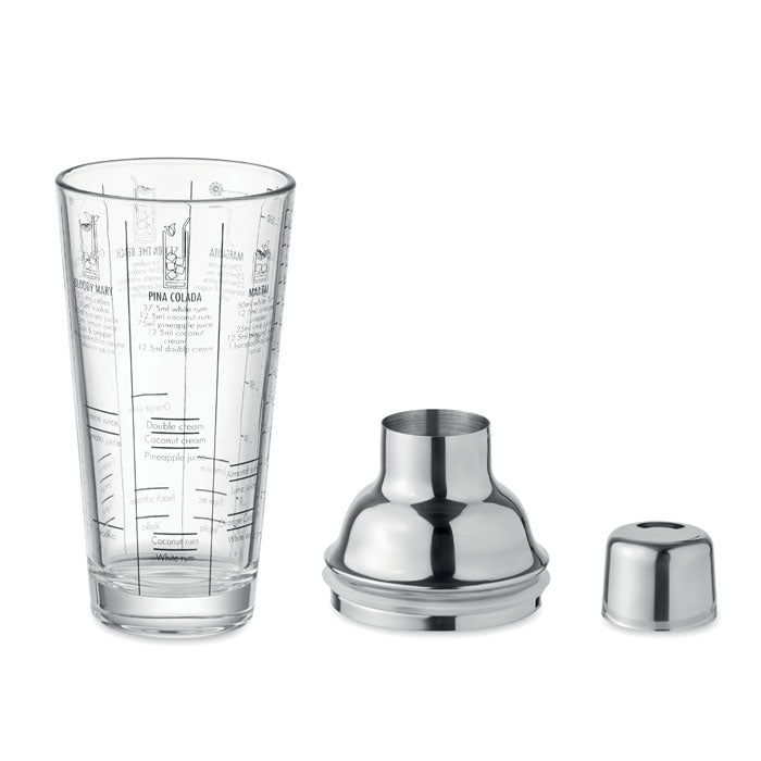 Glazen Cocktailshaker 400 ml | POLITAN - MO2077