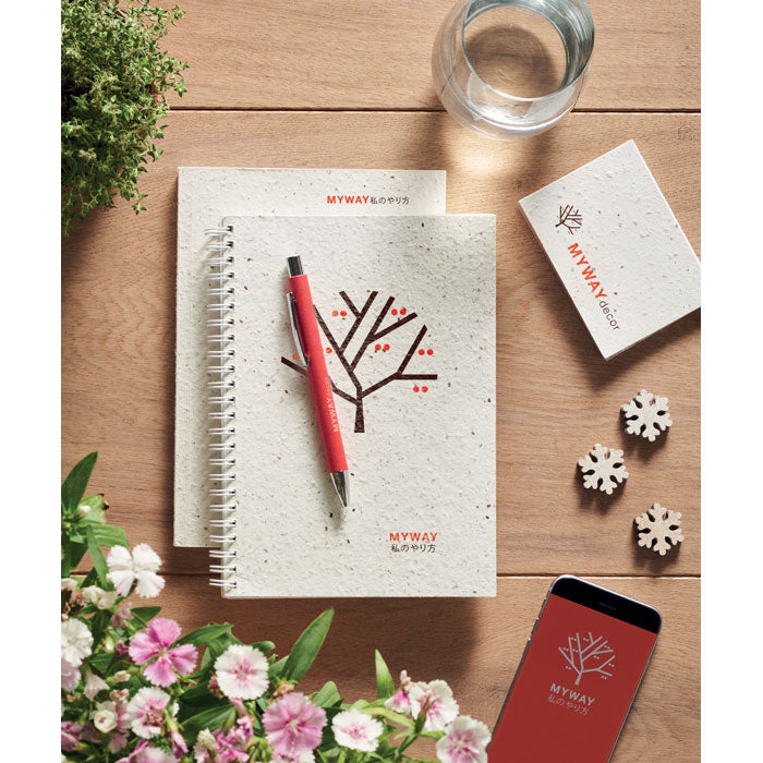 A5 Seed Paper Cover Notebook | SEED BOOK - MO2082