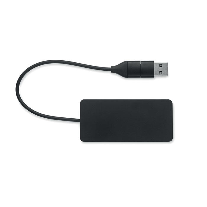 3-Port-USB-Hub mit 20 cm Kabel | HUB-C - MO2142