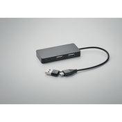 3-Port-USB-Hub mit 20 cm Kabel | HUB-C - MO2142