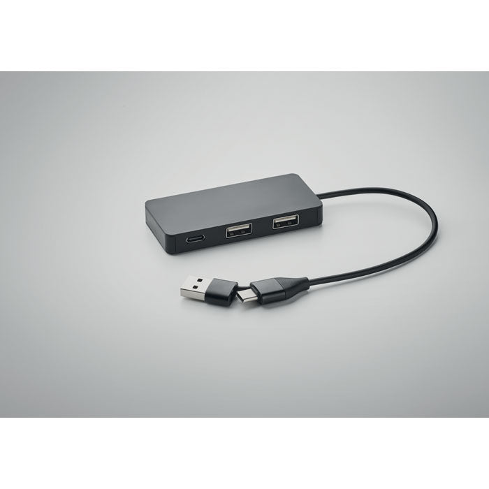3-Port-USB-Hub mit 20 cm Kabel | HUB-C - MO2142