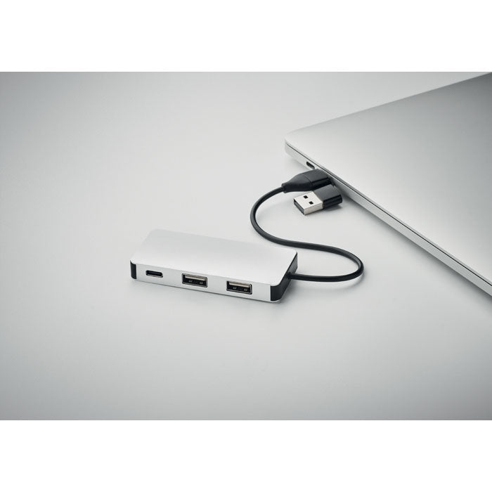 3-Port-USB-Hub mit 20 cm Kabel | HUB-C - MO2142